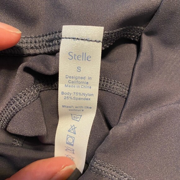 Stelle Grey Active Workout Capris. Size Small. Brand new no tags. - Picture 6 of 7